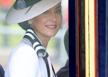 Catherine, Princess of Wales Just Wore a Striking Black-and-White Dress for the King’s Birthday Celebrations