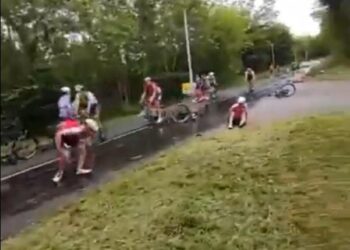 Il  della insuccesso spaventosa al Circuito del Delfinato