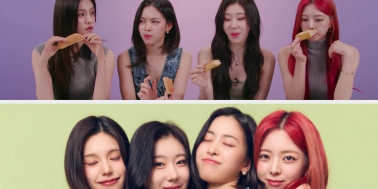 ITZY Tries Hailey Bieber Smoothie And Other Viral Foods