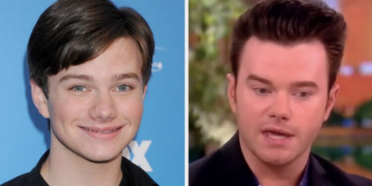 Glee’s Chris Colfer Was Warned Not To Alla maniera di Out As