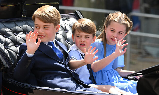 Prince George, Princess Charlotte, And Prince Louis