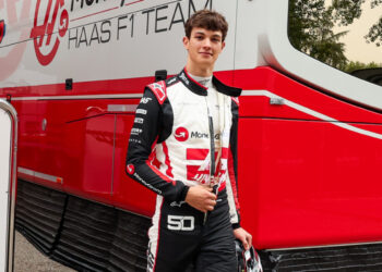 Teenager given opportunity with American team Haas