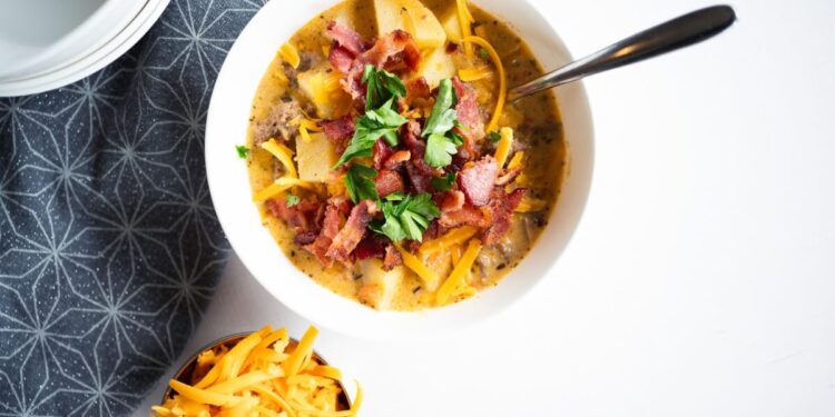 Kid-Approved Cheeseburger Soup Recipe
