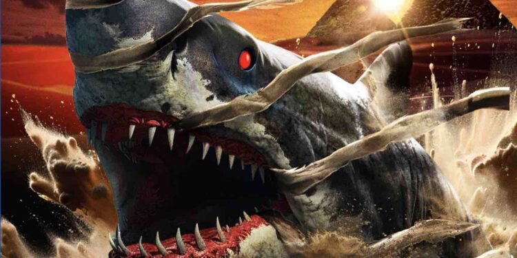 MUMMY SHARK 2024 horror  preview trailer MOVIES and MANIA
