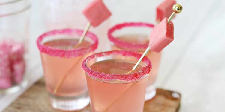 Pink Starburst Shot – A Beautiful Mess