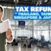 How to Claim TAX REFUND per mezzo di Thailand, Singapore, Taiwan & Japan (For Tourists)