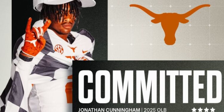 Four-star LB Jonathan Cunningham Makes The Call For Texas