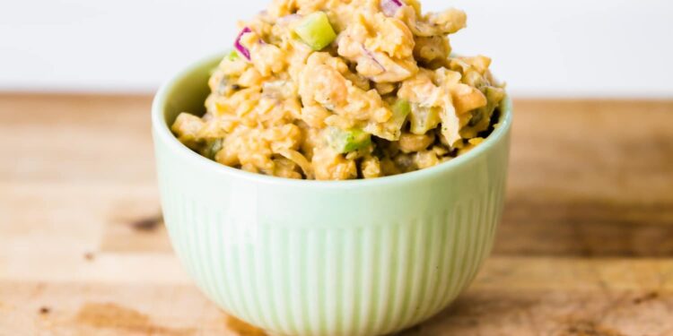 Chickpea “Tuna” Salad Tramezzino: Hearty, Quick, And Vegan