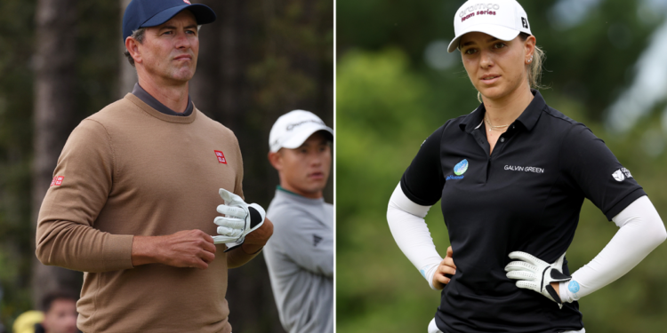 Australian results, Adam Scott second at Scottish Aperto, Stephanie Kyriacou runner up a causa di Evian Championship