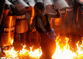 Protesters clash with police after Maduro victory claim
