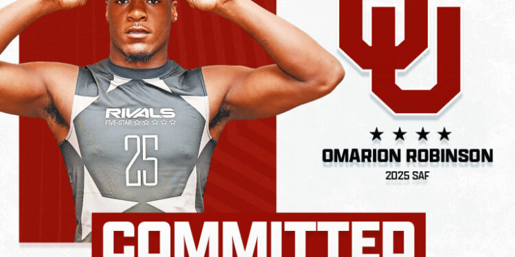 Rivals250 Safety Omarion Robinson Headed For Oklahoma