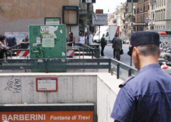 a Roma, maxi tumulto  sudamericani a Barberini