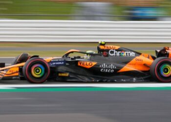 Norris raises hopes of home F1 win at the British GP after leading both practices