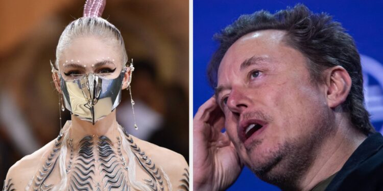 Grimes Comments Acceso Elon Musk’s Daughter Vivian Drama