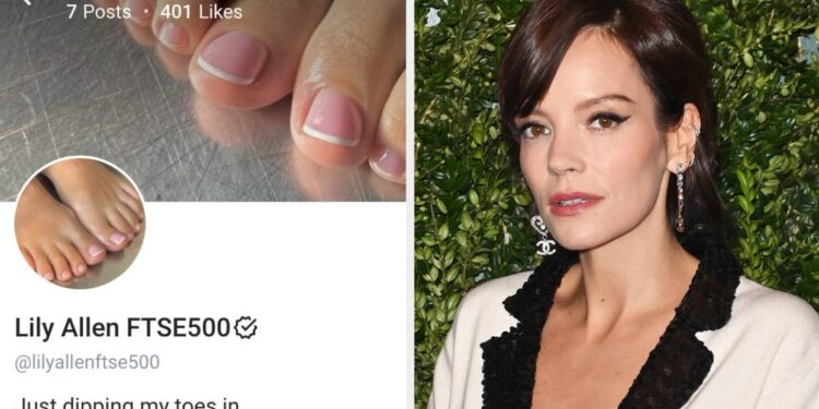 Lily Allen Is Now Selling Foot Content  OnlyFans