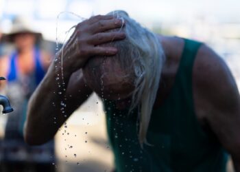 Millions swelter per record-breaking US heatwave that is fanning wildfires | US News