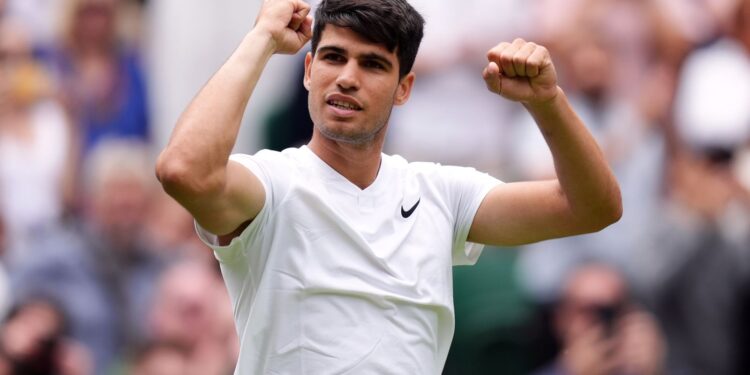 Wimbledon: Carlos Alcaraz opens title defence with win against Estonian qualifier Mark Lajal | Tennis News
